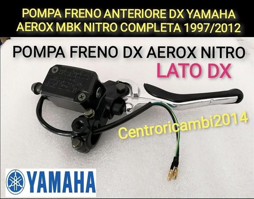 Pompa freno anteriore - anteriore, dx